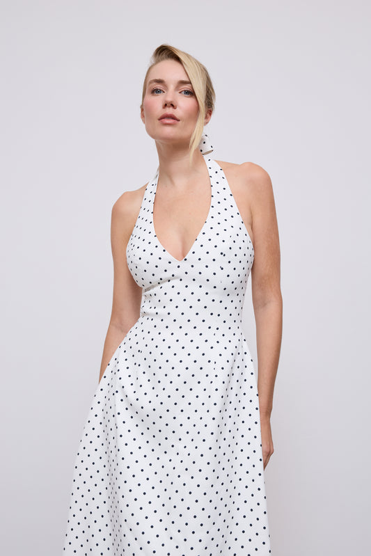 Volume Midi Dress