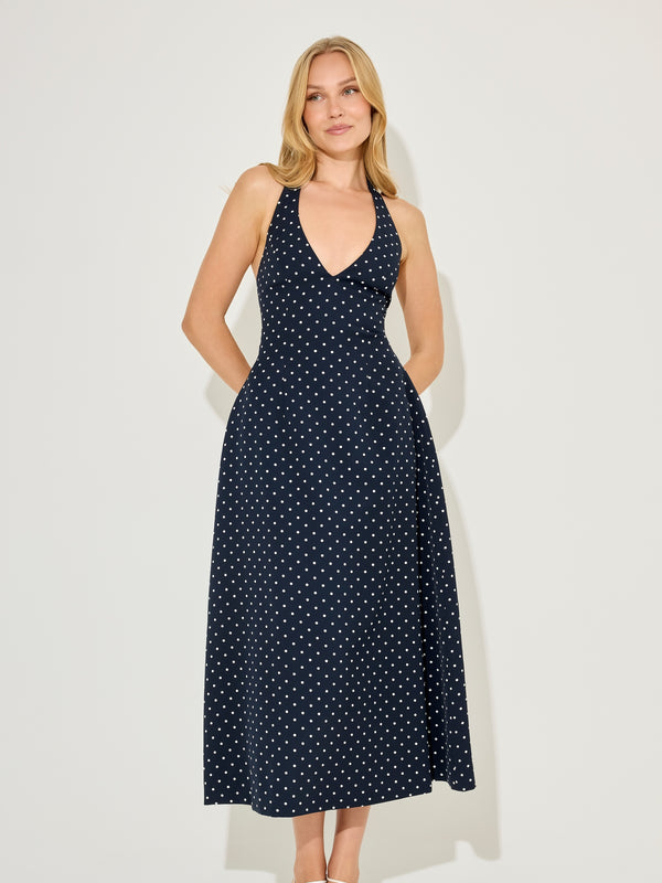 Volume Midi Dress