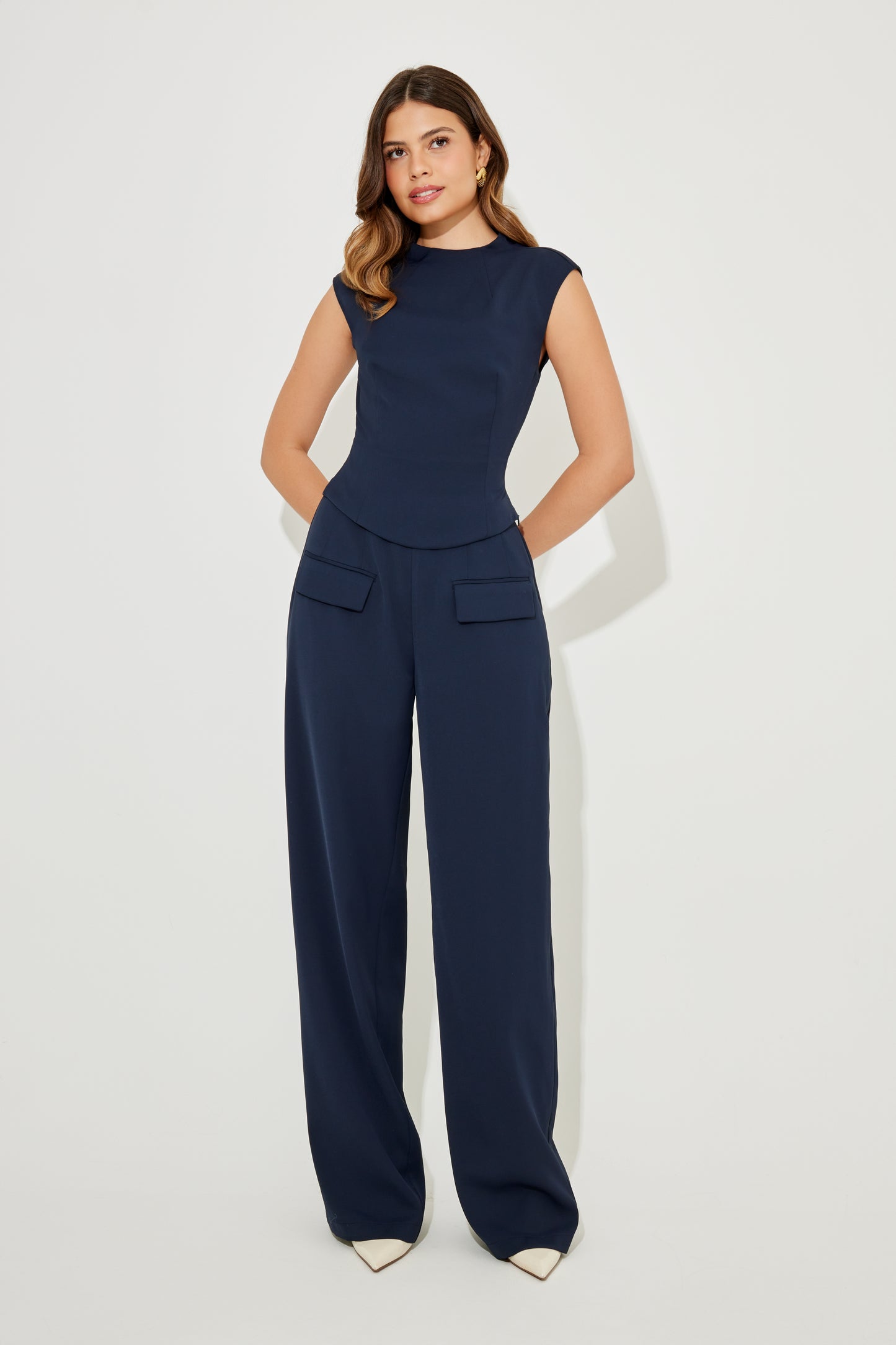 Wide Leg Trousers