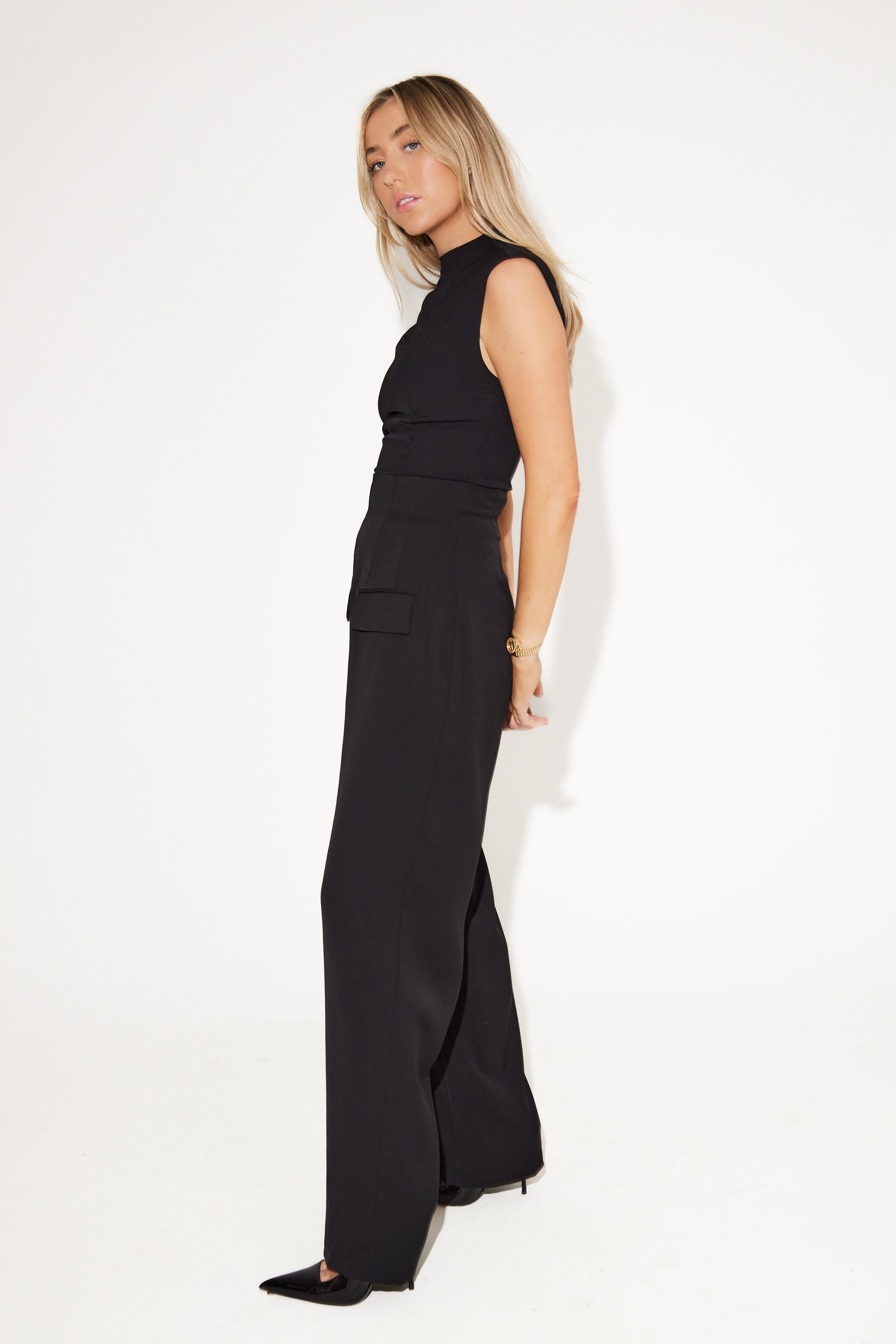 Wide Leg Trousers