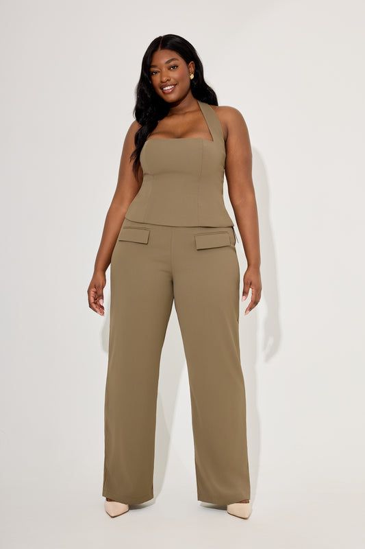 Wide Leg Trousers