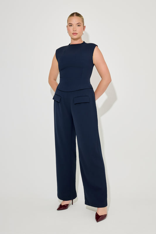 Wide Leg Trousers