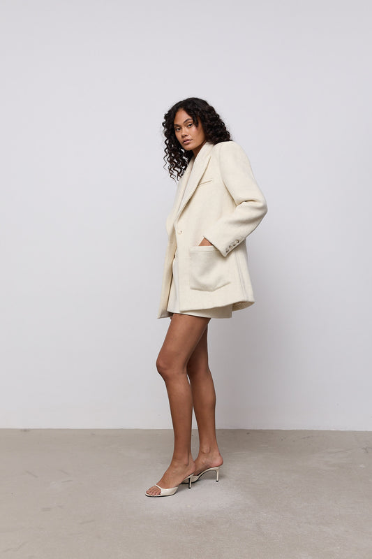 Wool Oversized Blazer