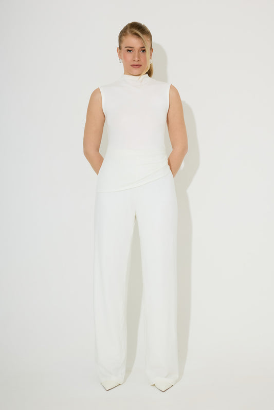 Cotton Mix Jersey Trousers