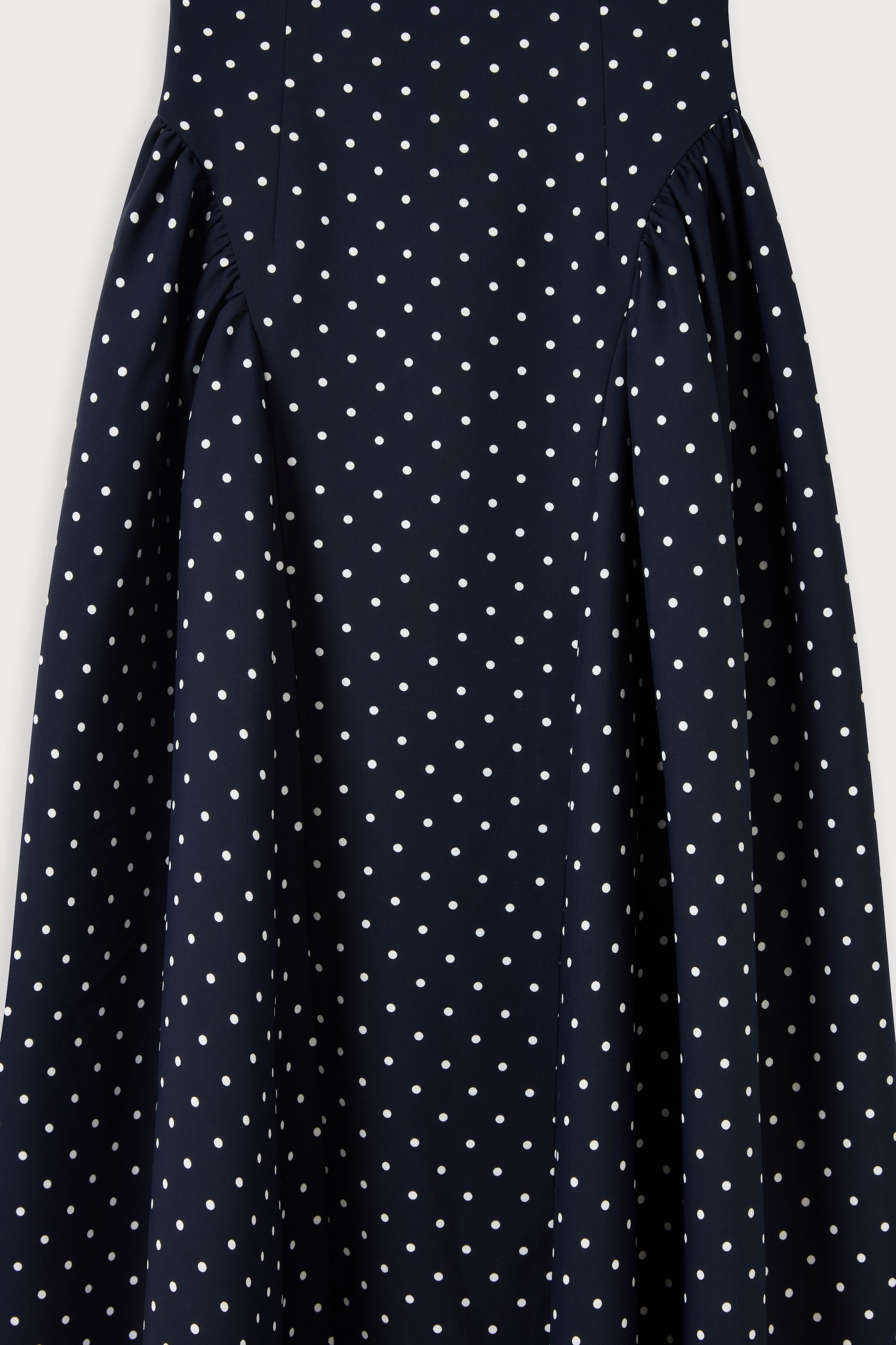 Cap Sleeve Gathered Midi Dress