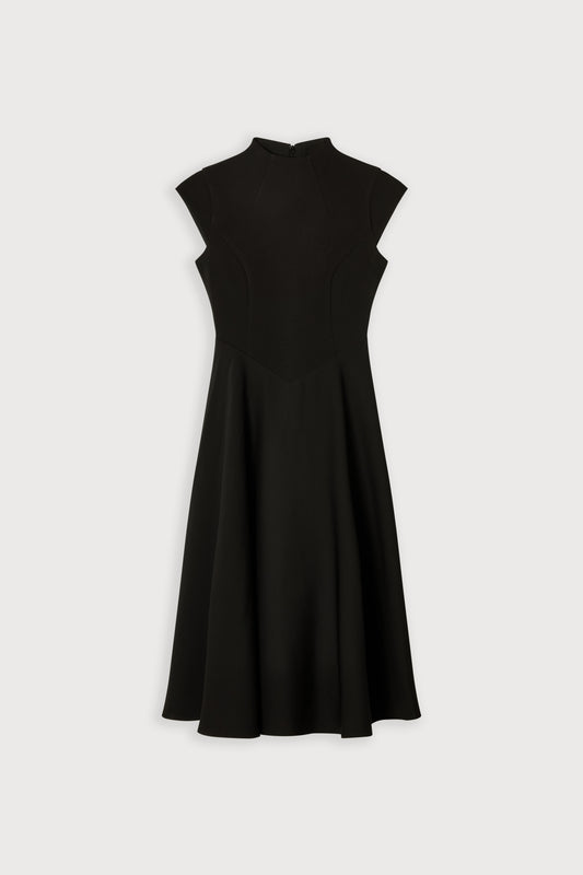 Cap Sleeve Midi Dress