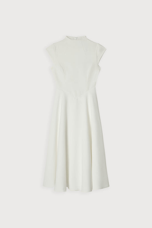 Cap Sleeve Midi Dress