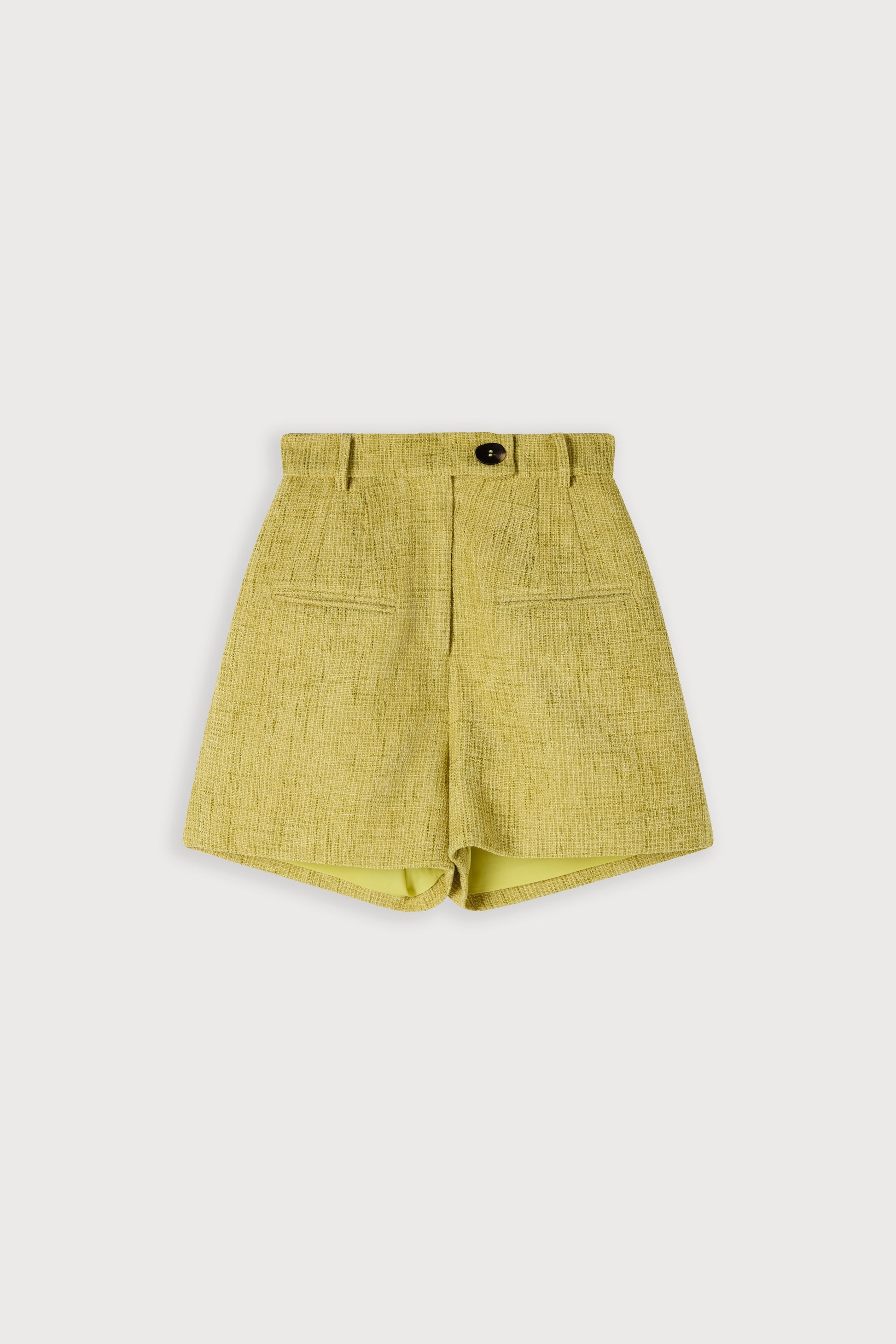 Cotton Mix Bouclé Shorts