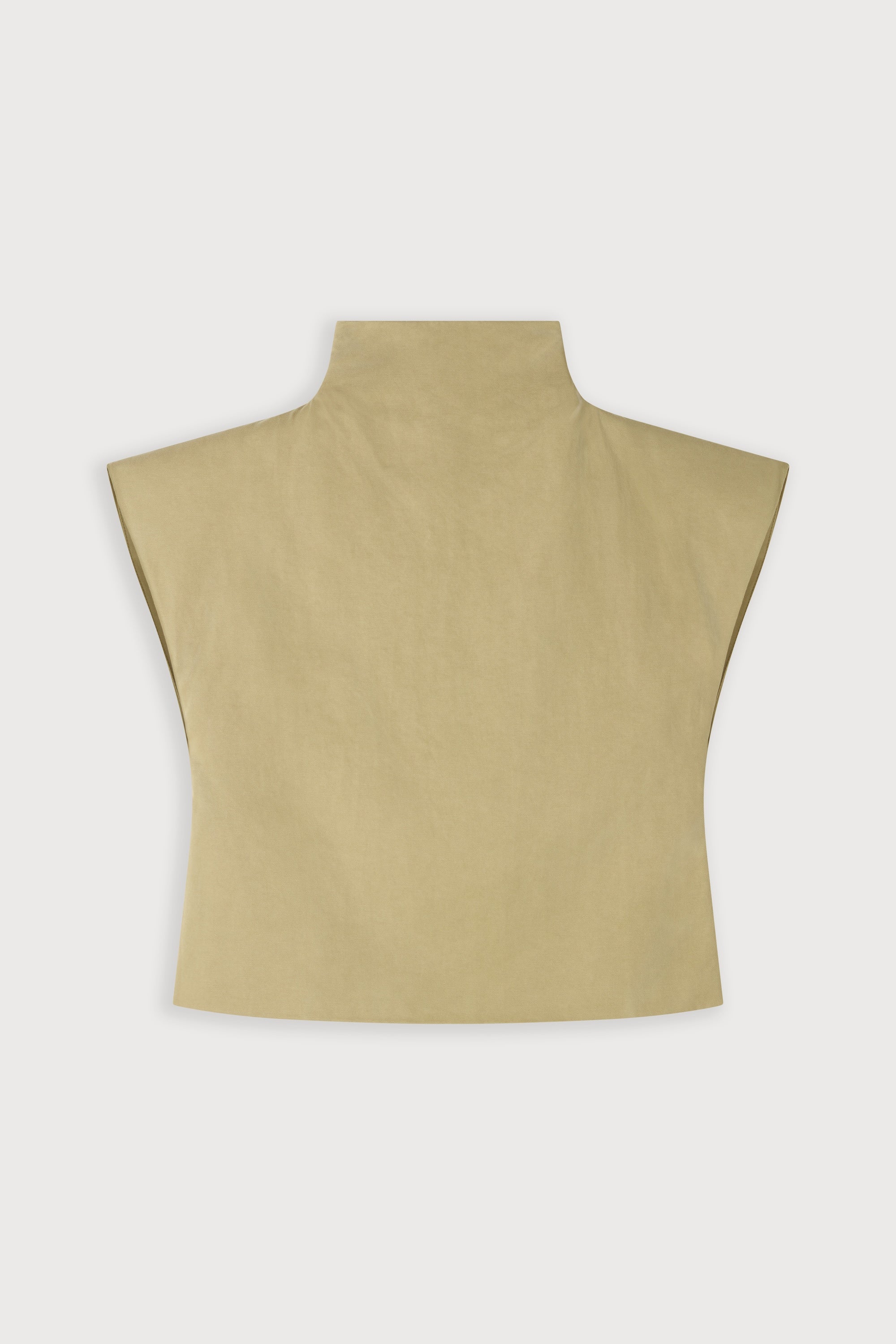 Cotton Mix High Neck Top – Odd Muse