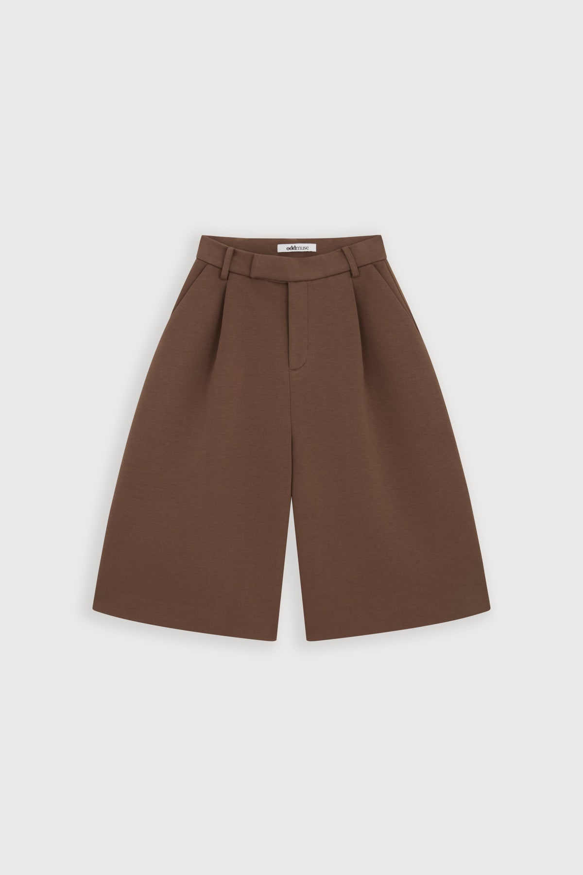Cotton Mix Long Line Shorts