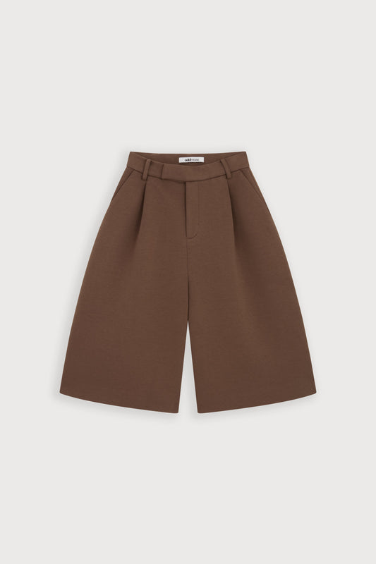 Cotton Mix Long Line Shorts