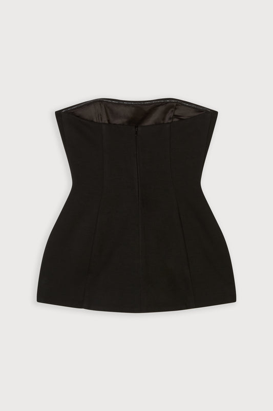 Cotton Mix Peplum Top