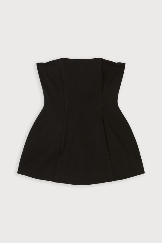 Cotton Mix Peplum Top