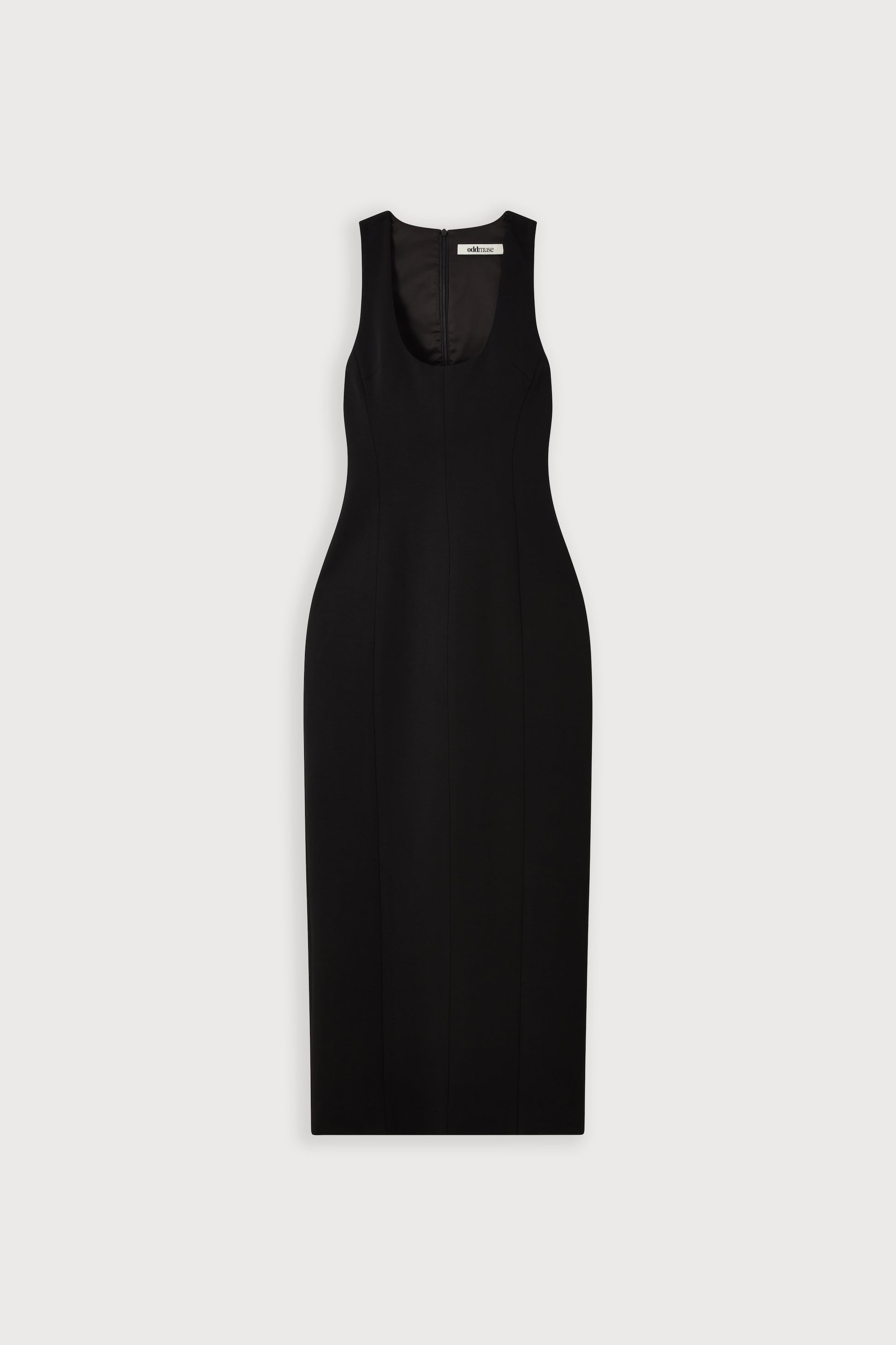 Cotton Mix Midi Dress