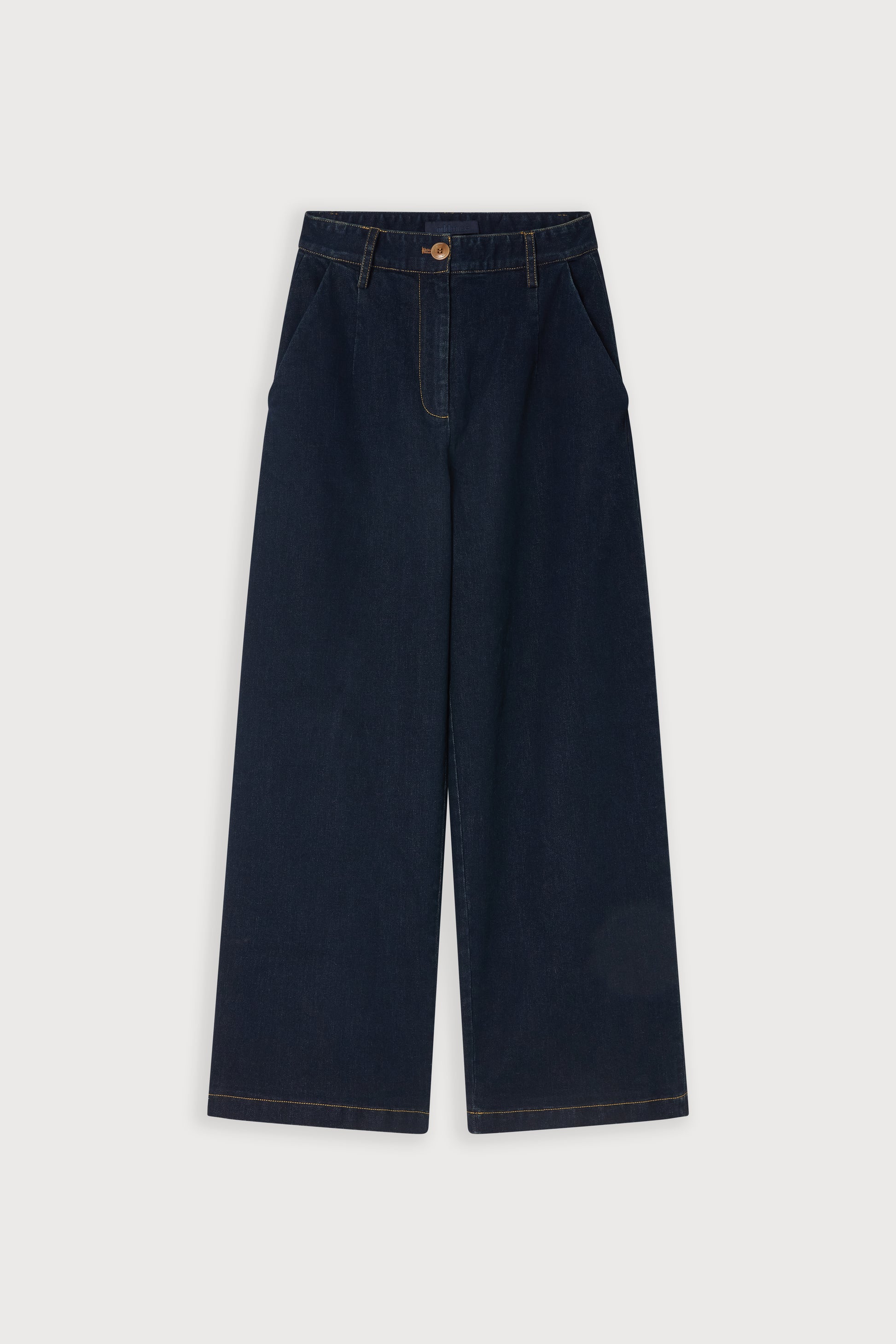 Denim Wide Leg Trousers