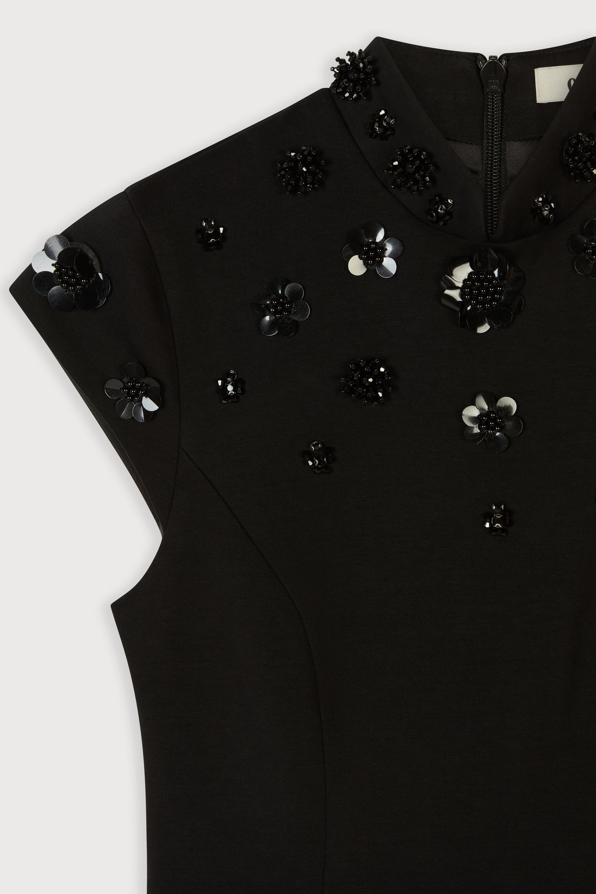 Embellished Appliqué Gown