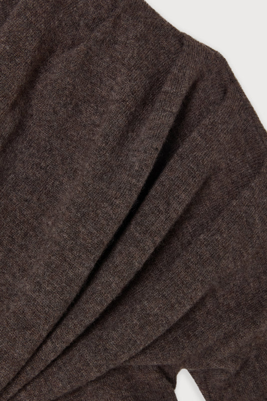 Knitted Gathered Detail Top