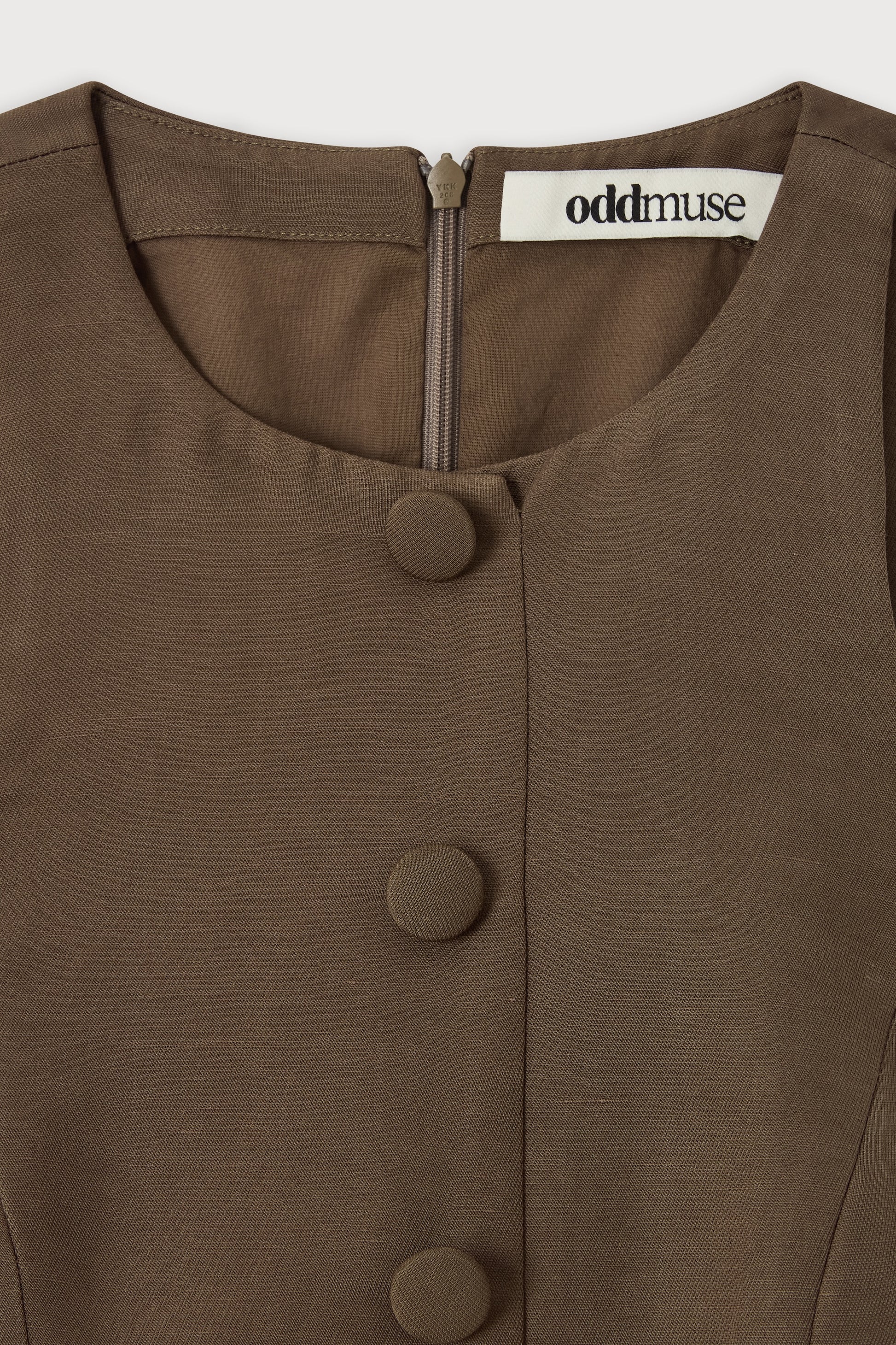 Linen Mix Waistcoat
