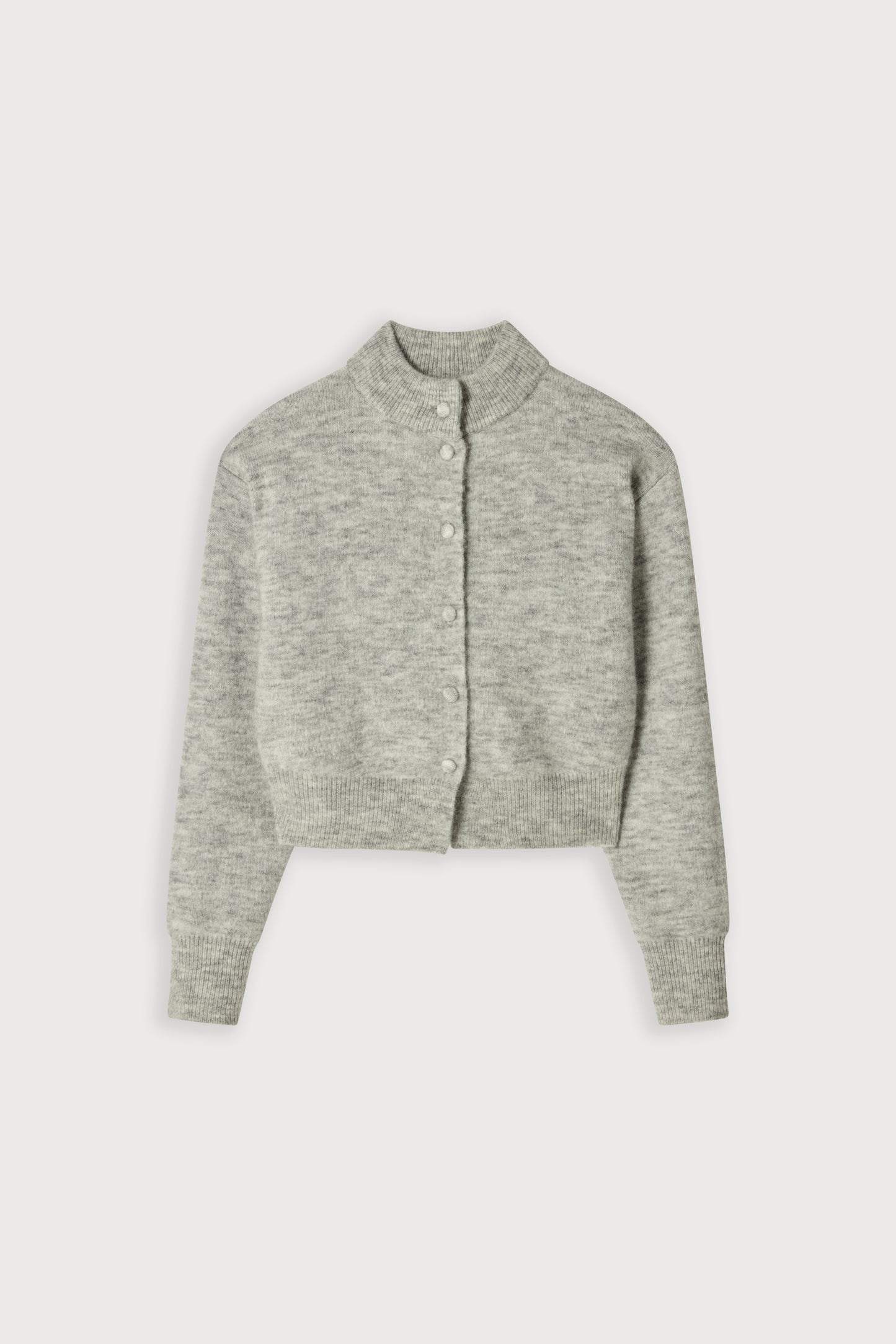 Mohair Button Cardigan