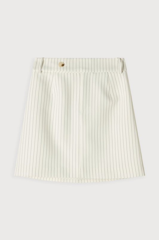 Pinstripe Mini Skirt