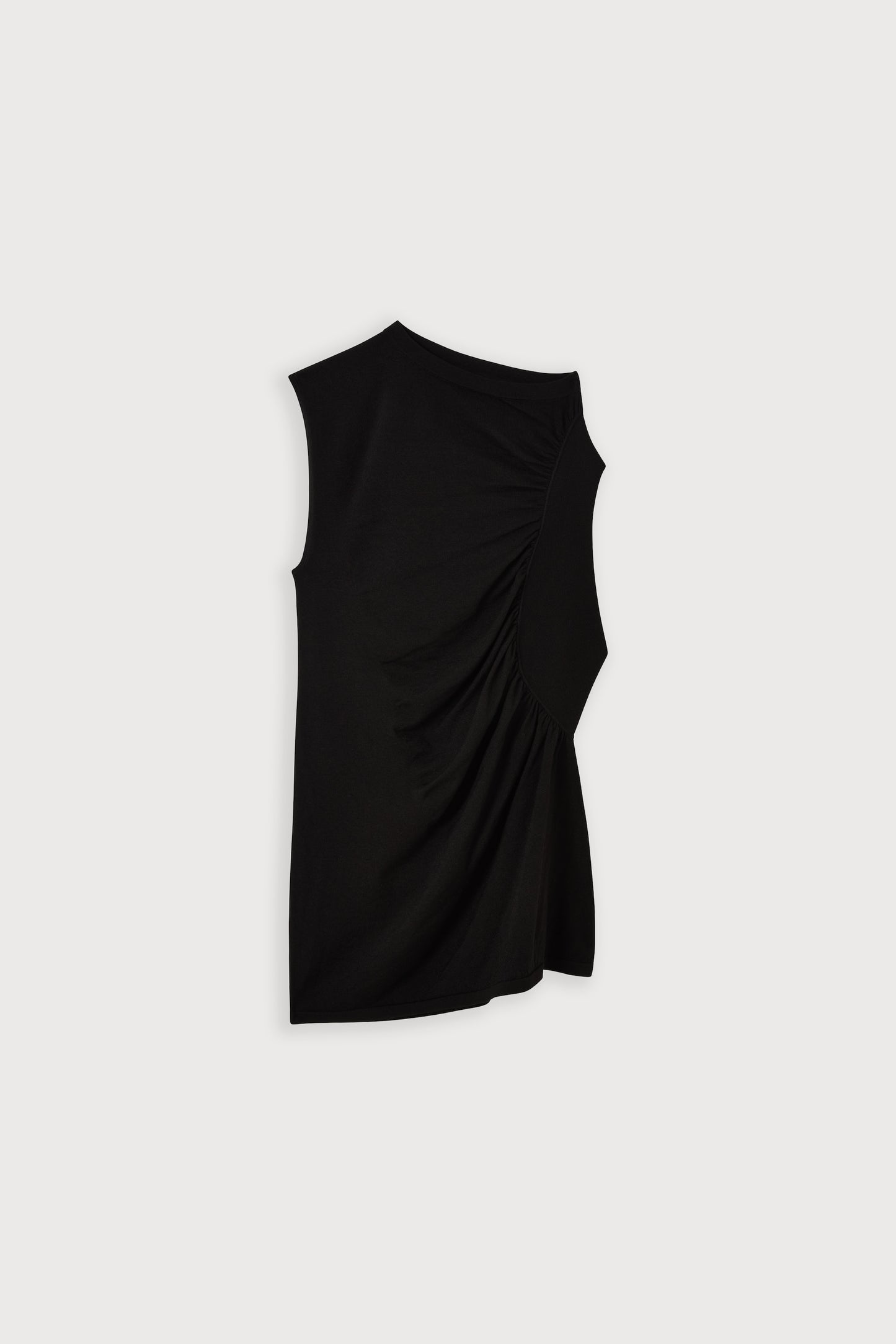 Sheer Gathered Detail Top