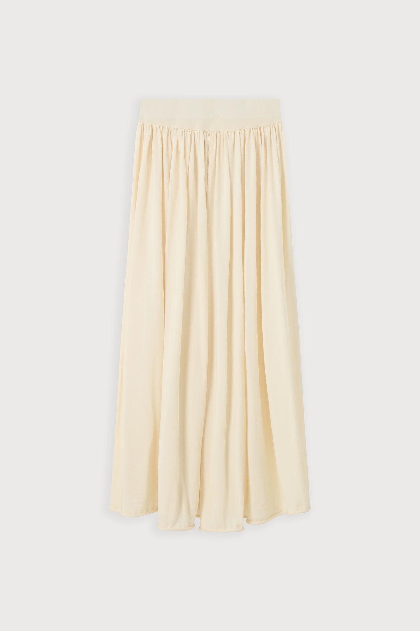 Sheer Knitted Maxi Skirt