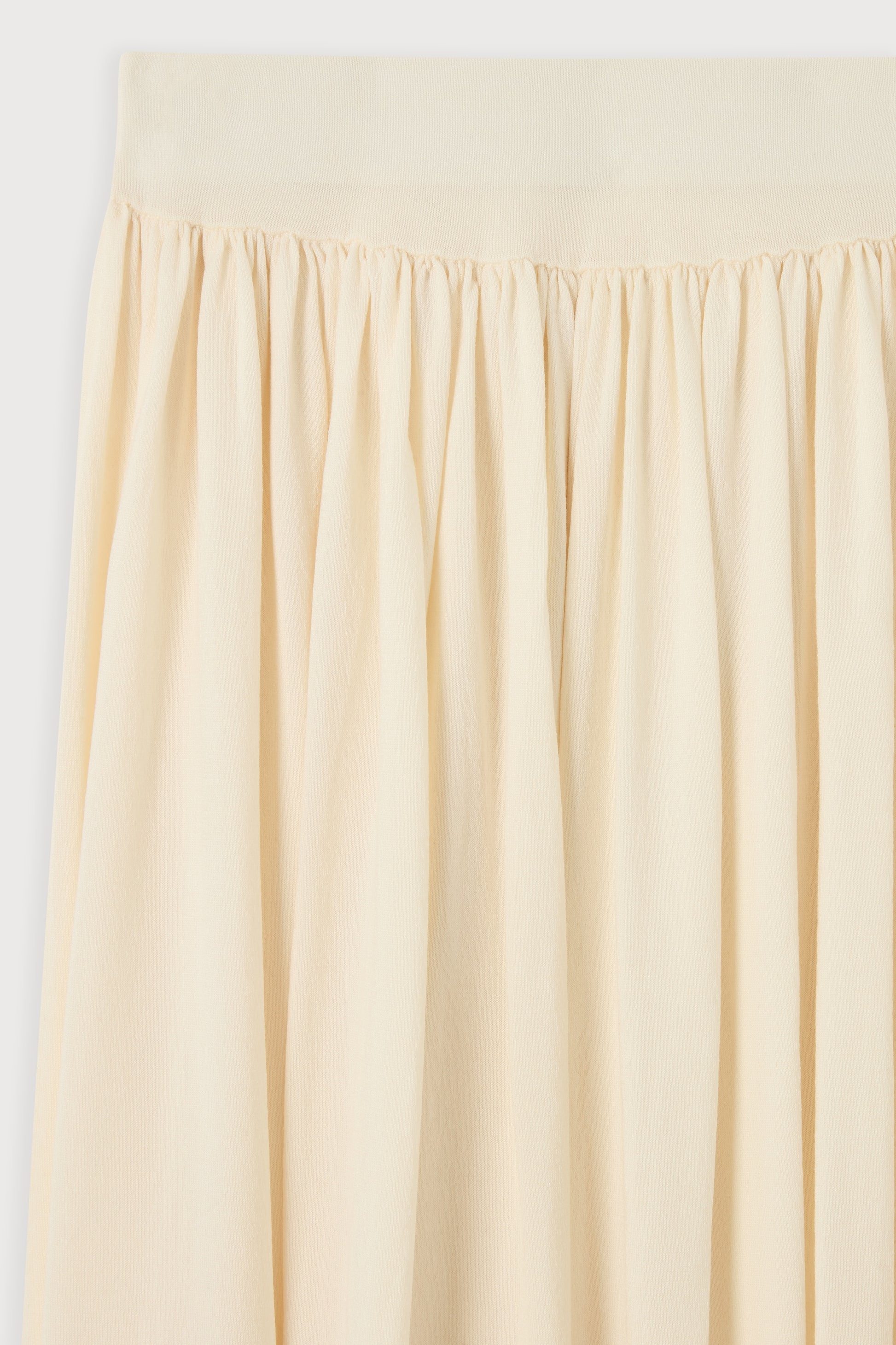 Sheer Knitted Maxi Skirt