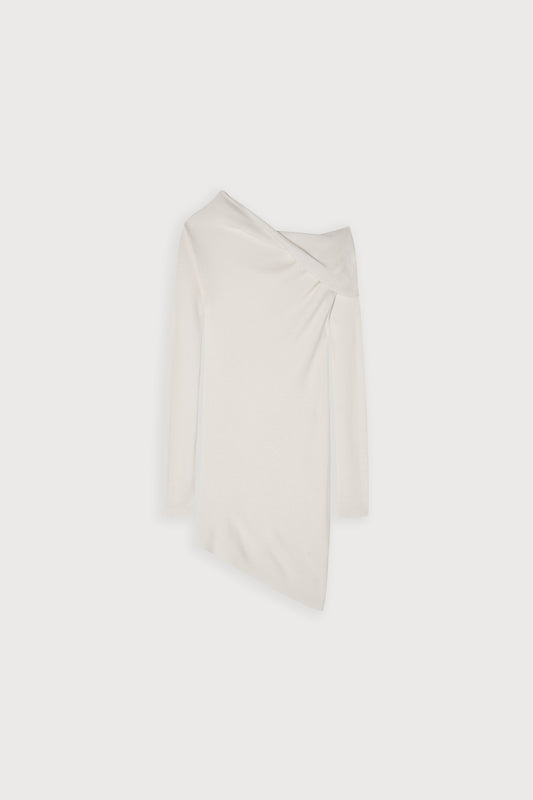 Wool Asymmetric Top