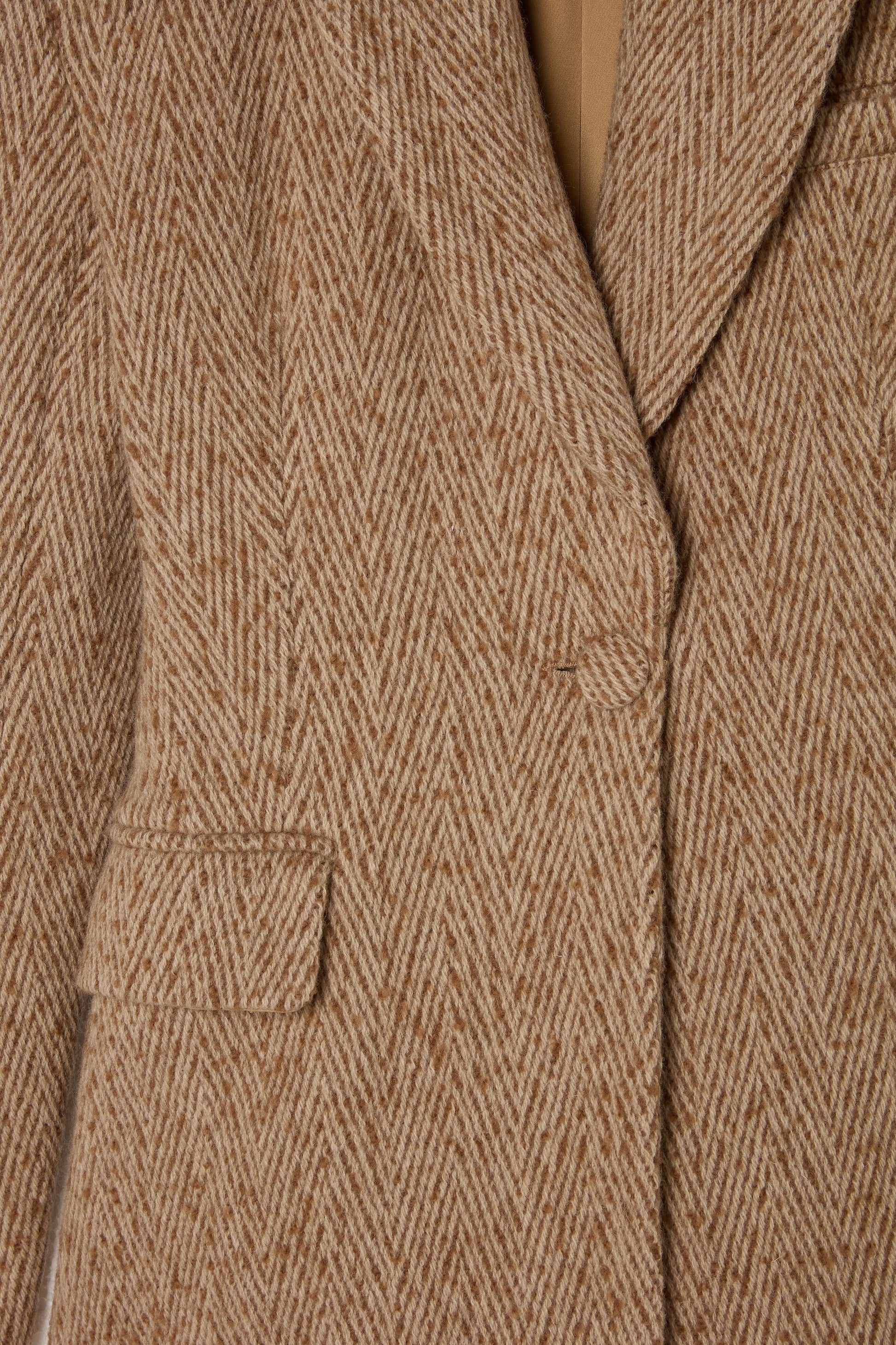 Wool Mix Tweed Blazer