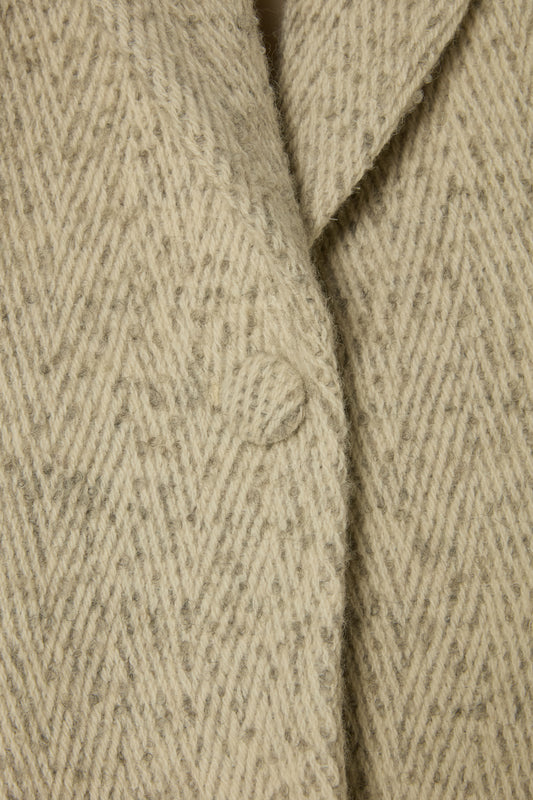 Wool Mix Tweed Blazer