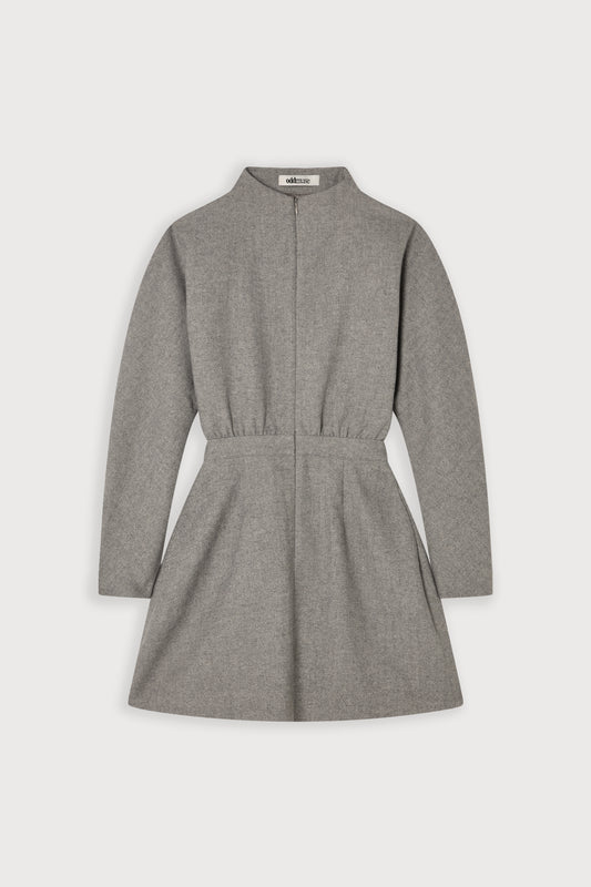 Wool Mix Tweed Dress