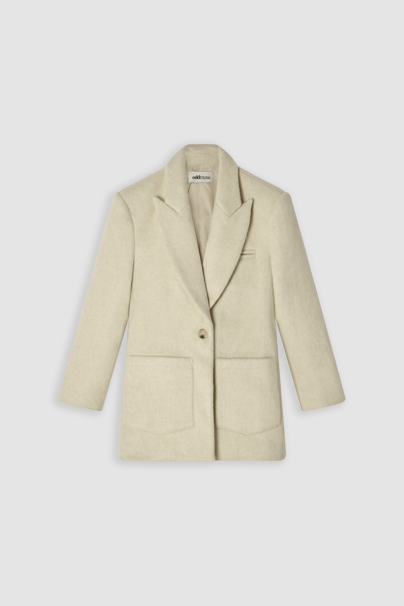 Wool Oversized Blazer