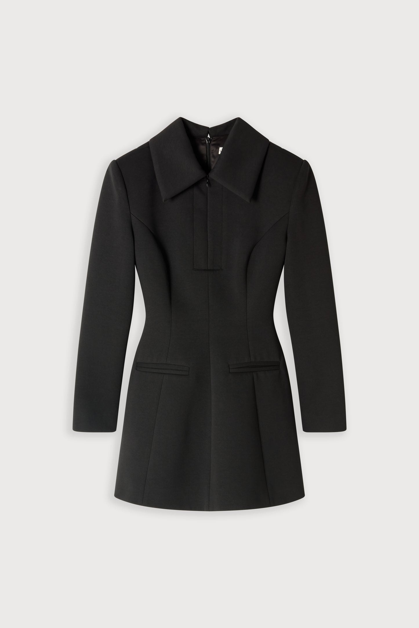 Zip Detail Mini Dress