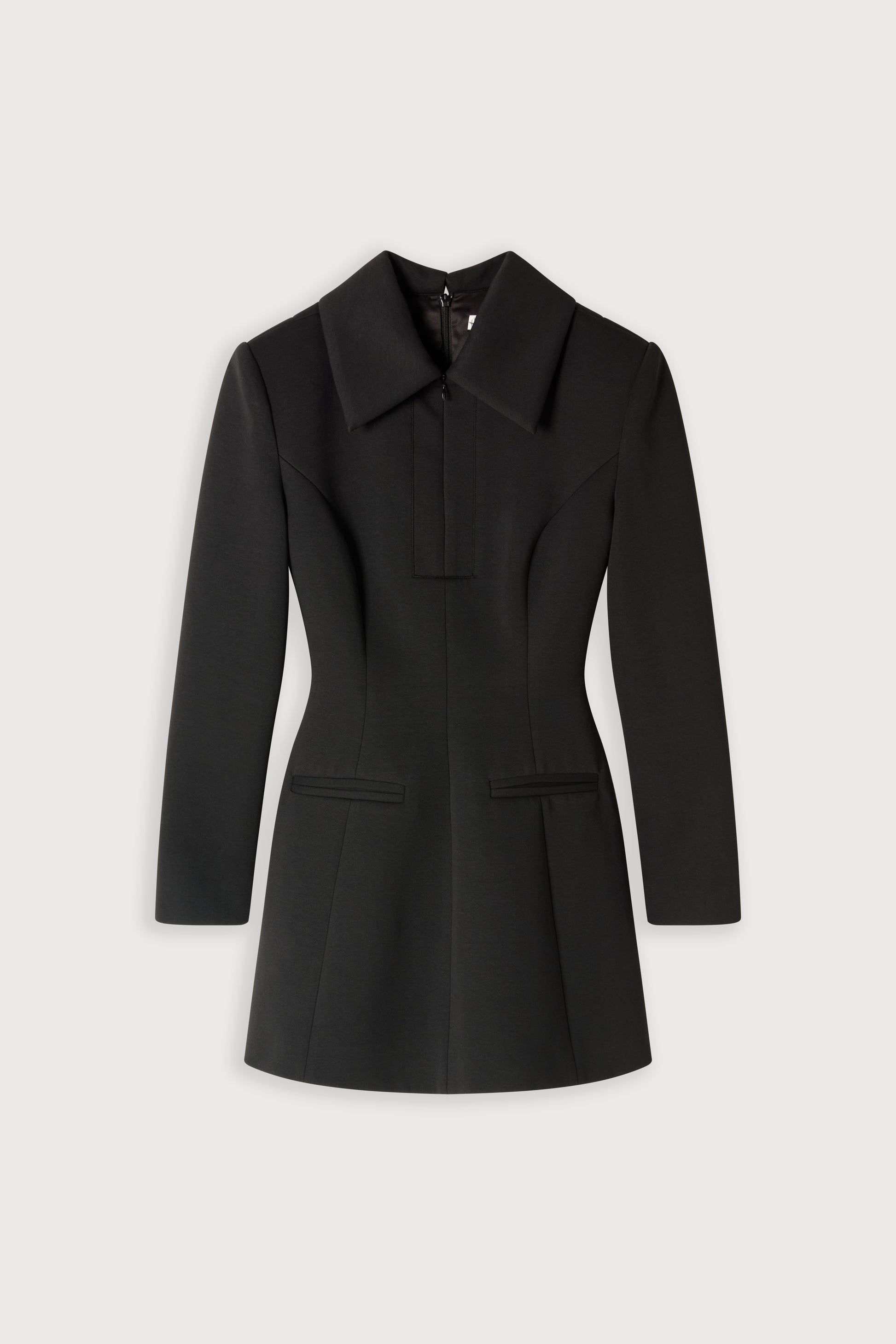 Zip Detail Mini Dress