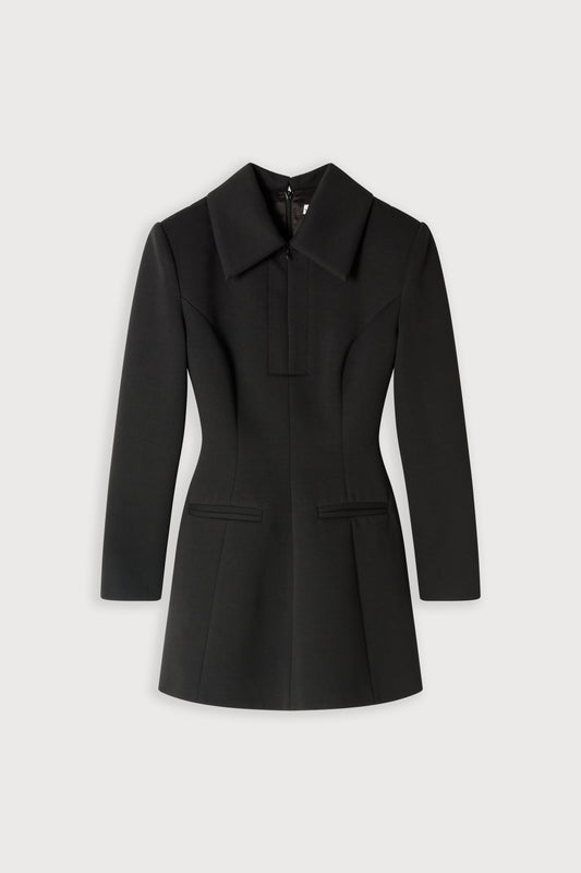 Zip Detail Mini Dress