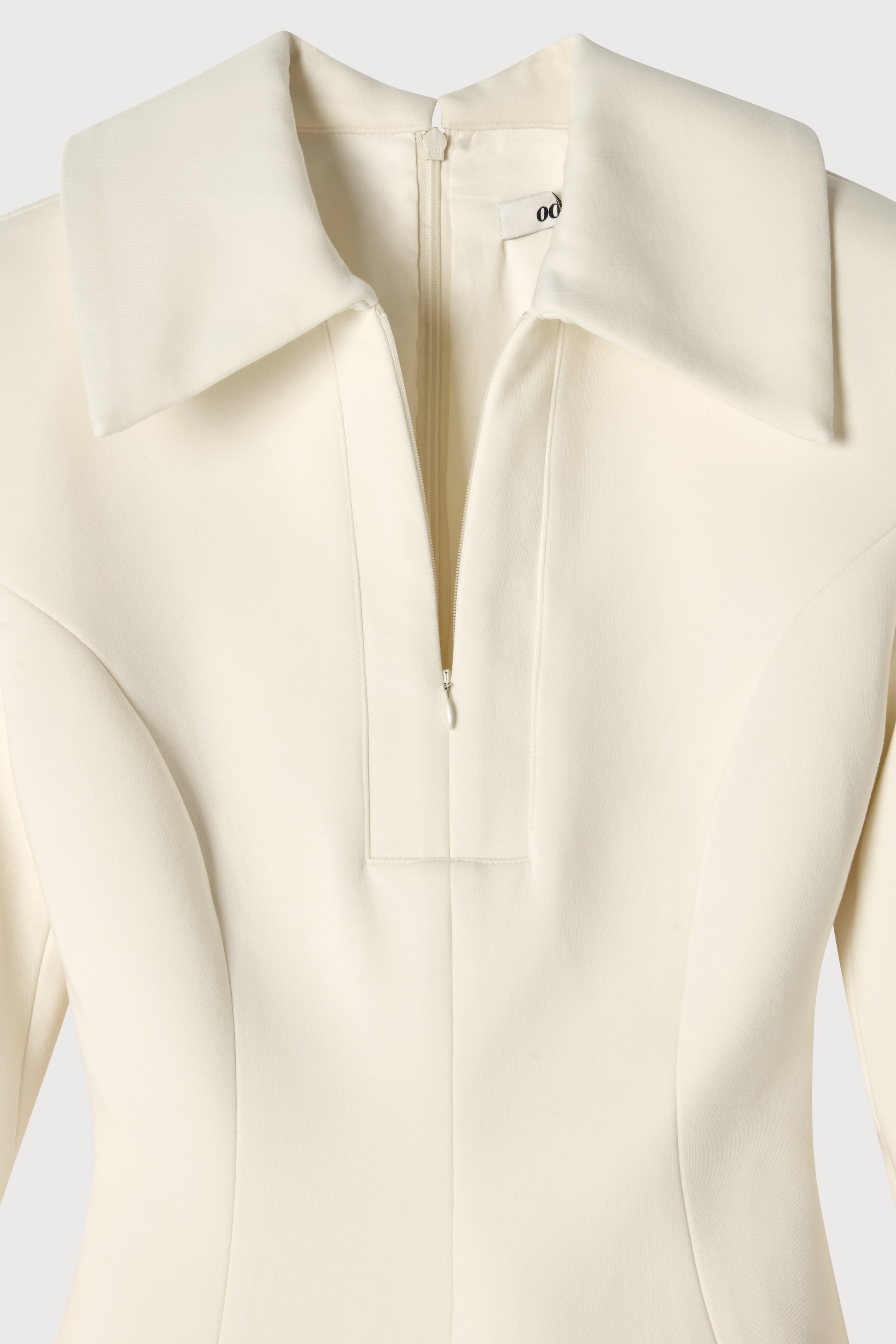 Zip Detail Mini Dress