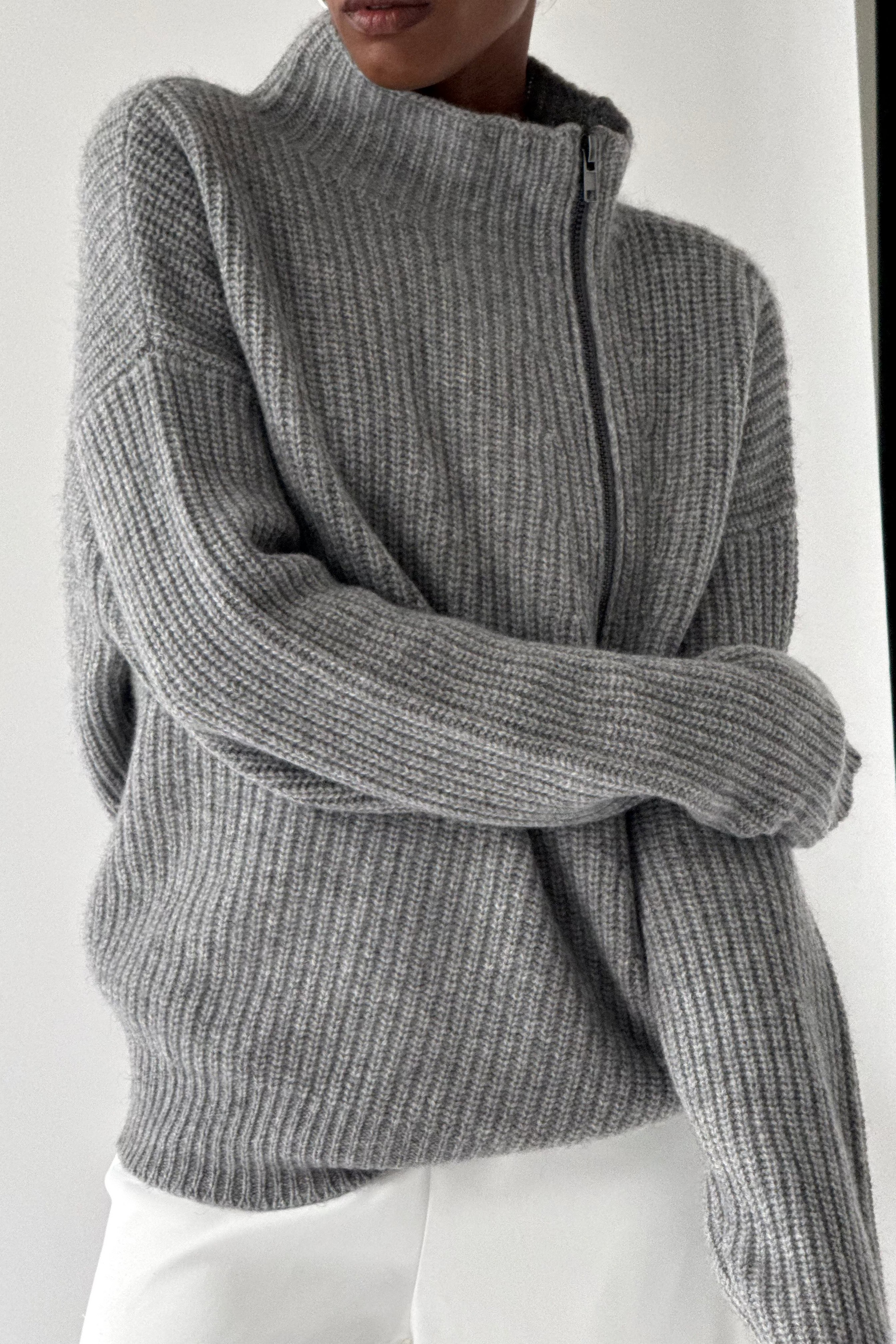 Wool Zip Jumper – Odd Muse