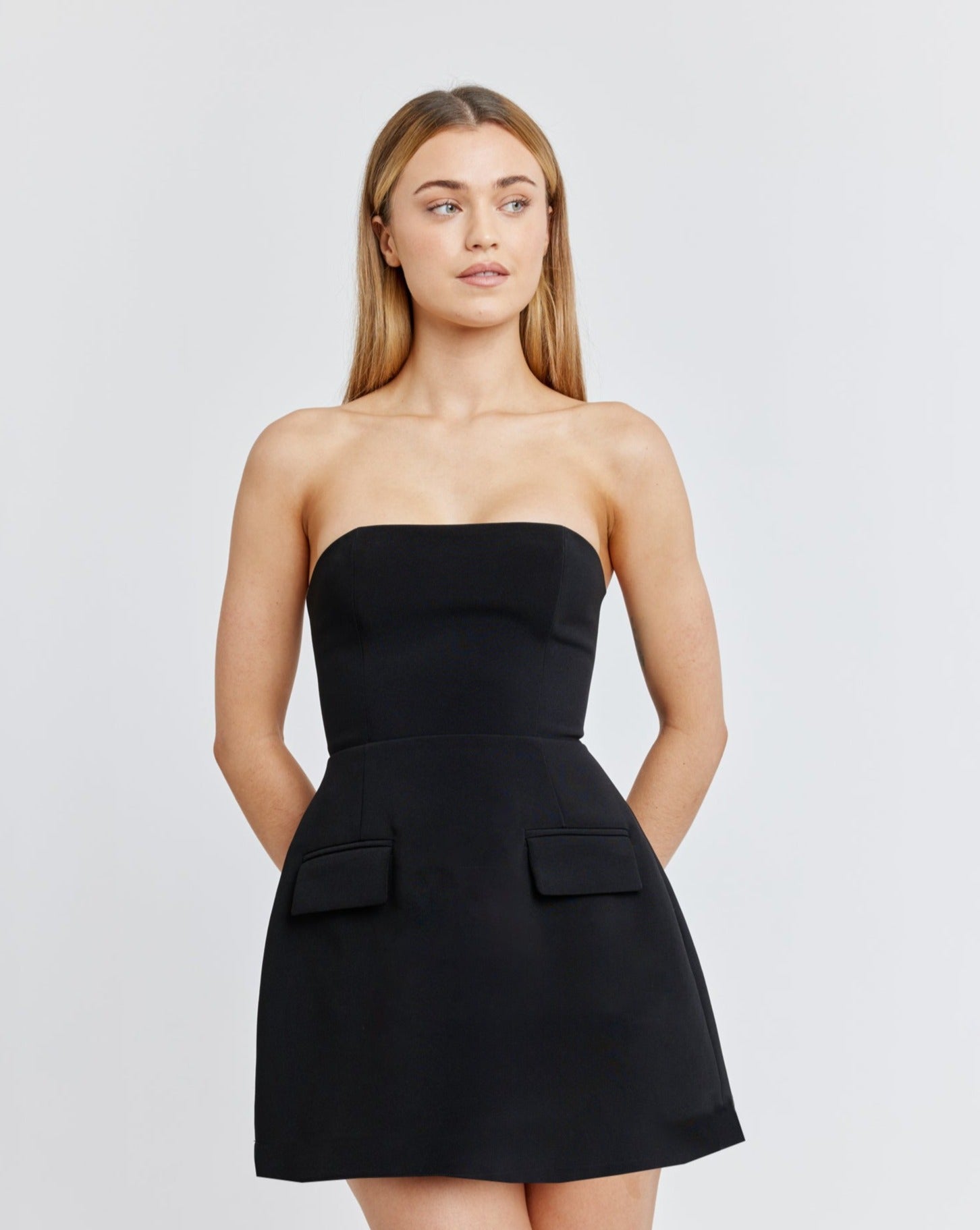 The Ultimate Muse Strapless Dress | Black