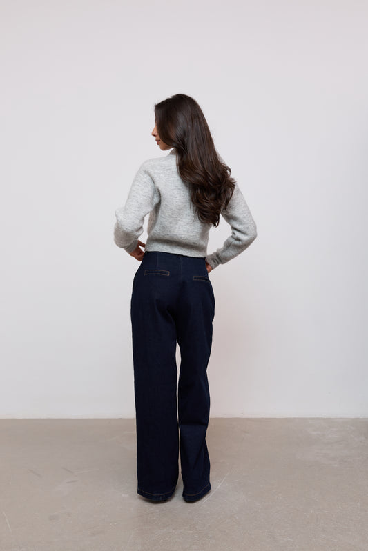 Mohair Button Cardigan