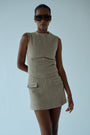 Tweed Sleeveless Top