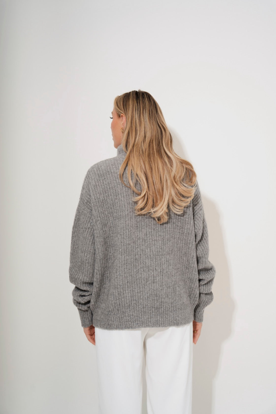 Wool Zip Jumper
