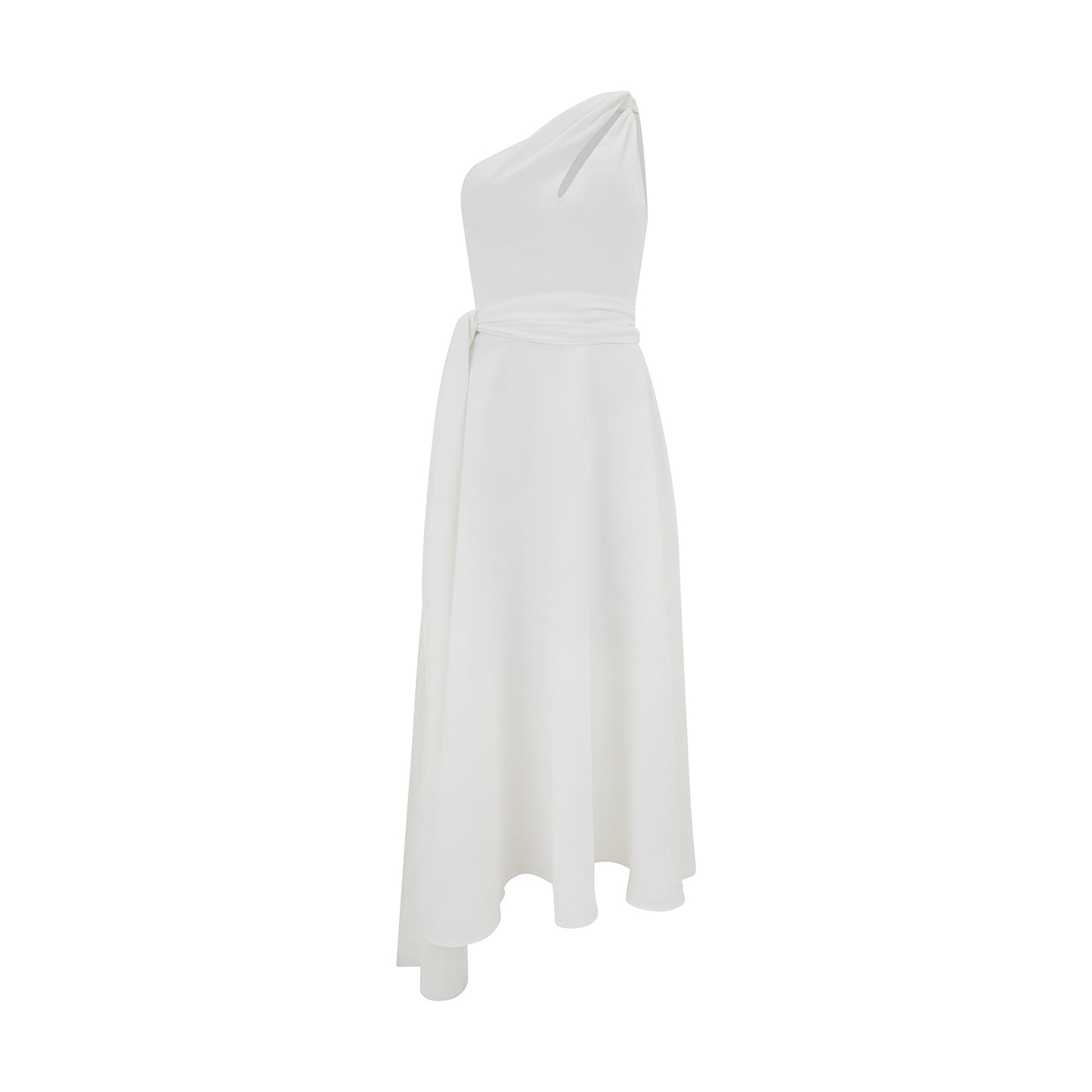 Asymmetric Midi Dress