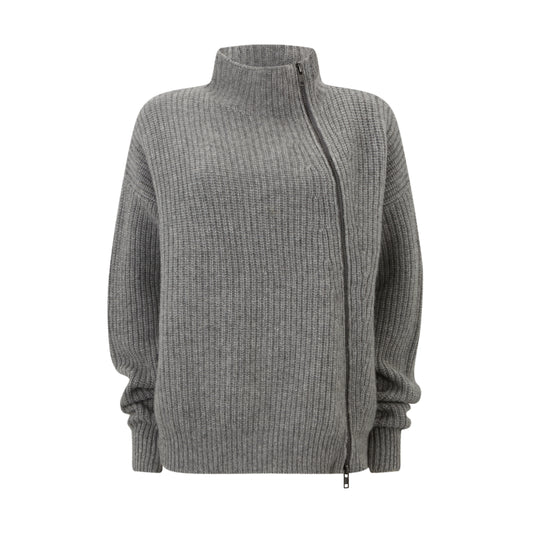 Wool Zip Jumper