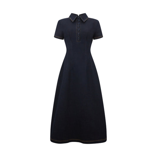 Collared Midi Dress
