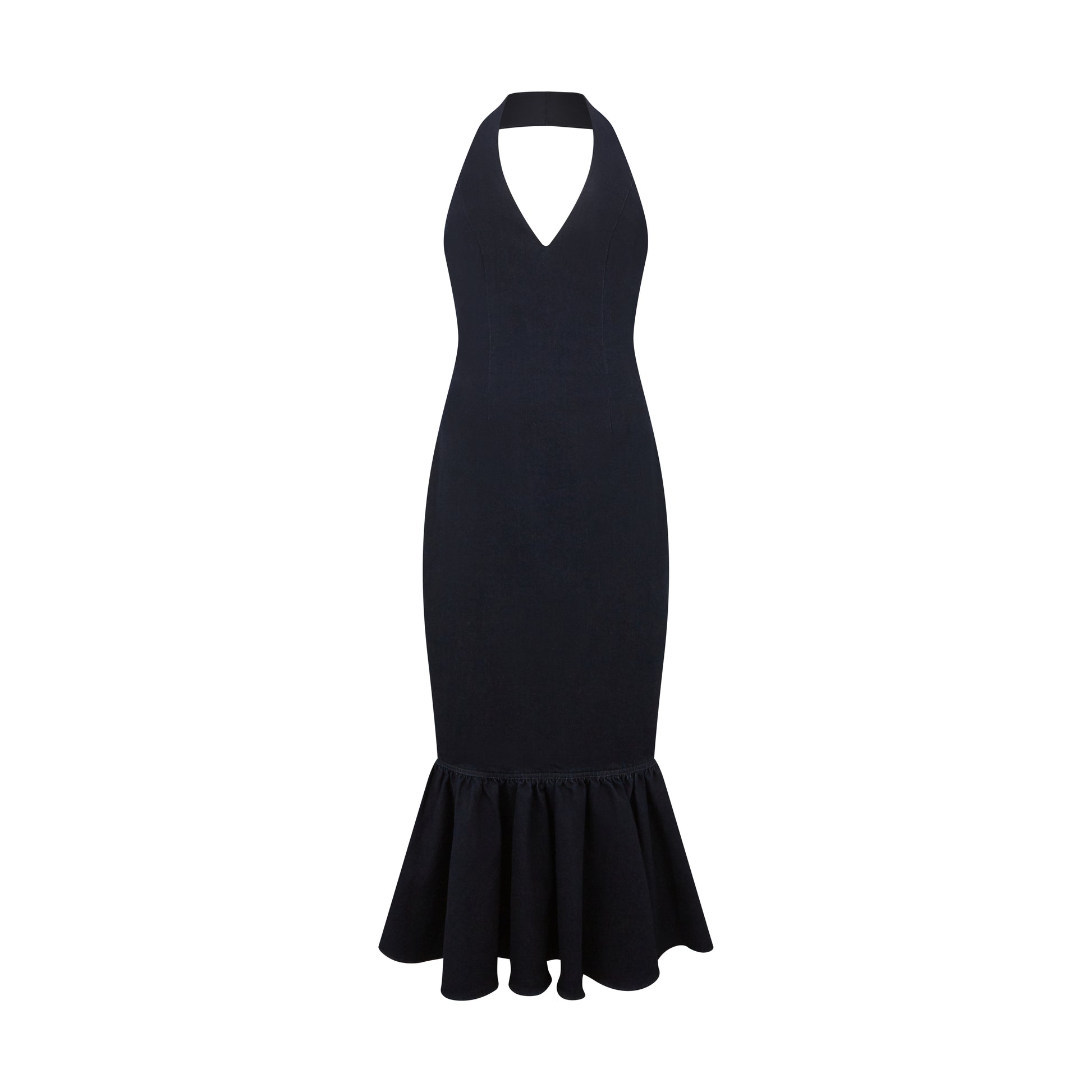 Peplum Hem Midi Dress Odd Muse Peplum Hem Midi Dress Odd Muse