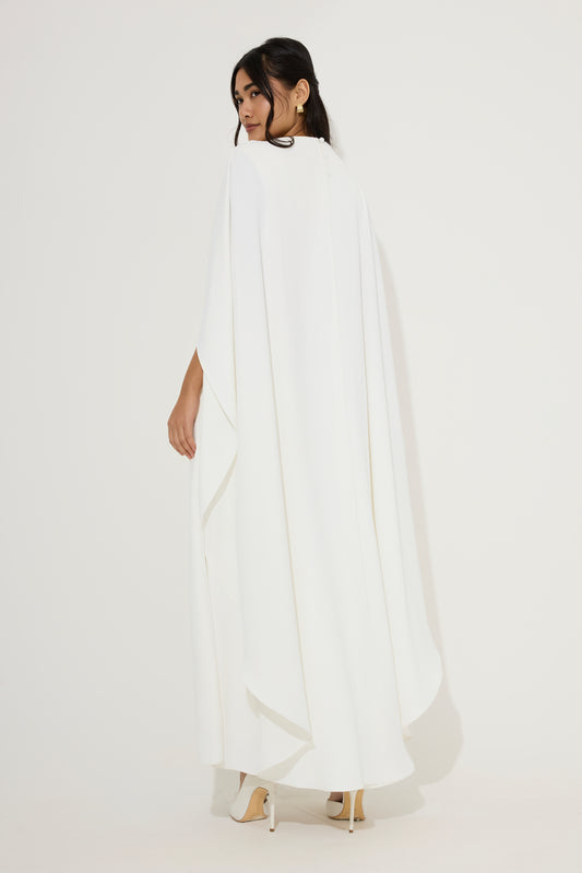 Cape Midi Dress