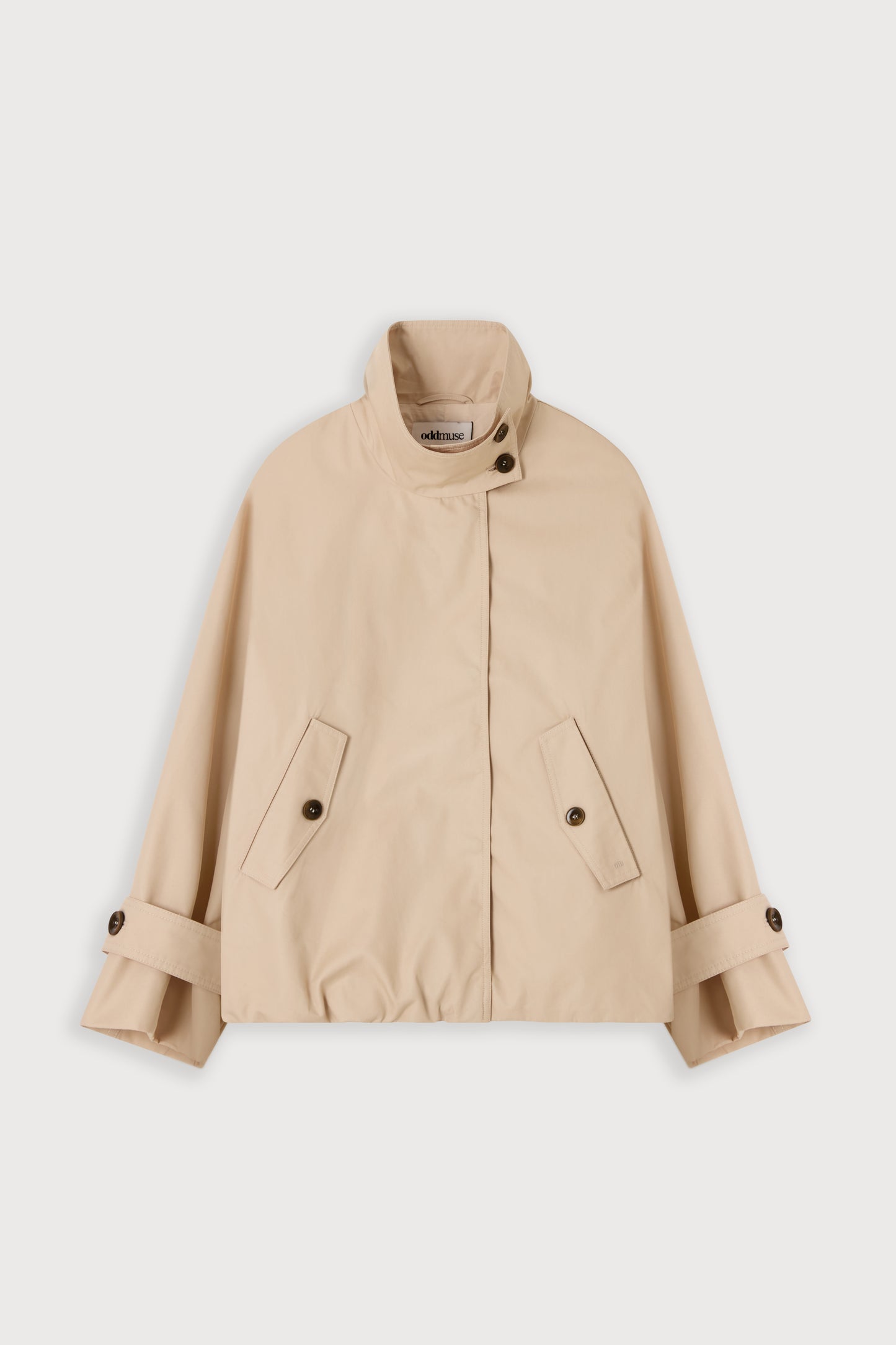 Oversized Cotton Mix Jacket