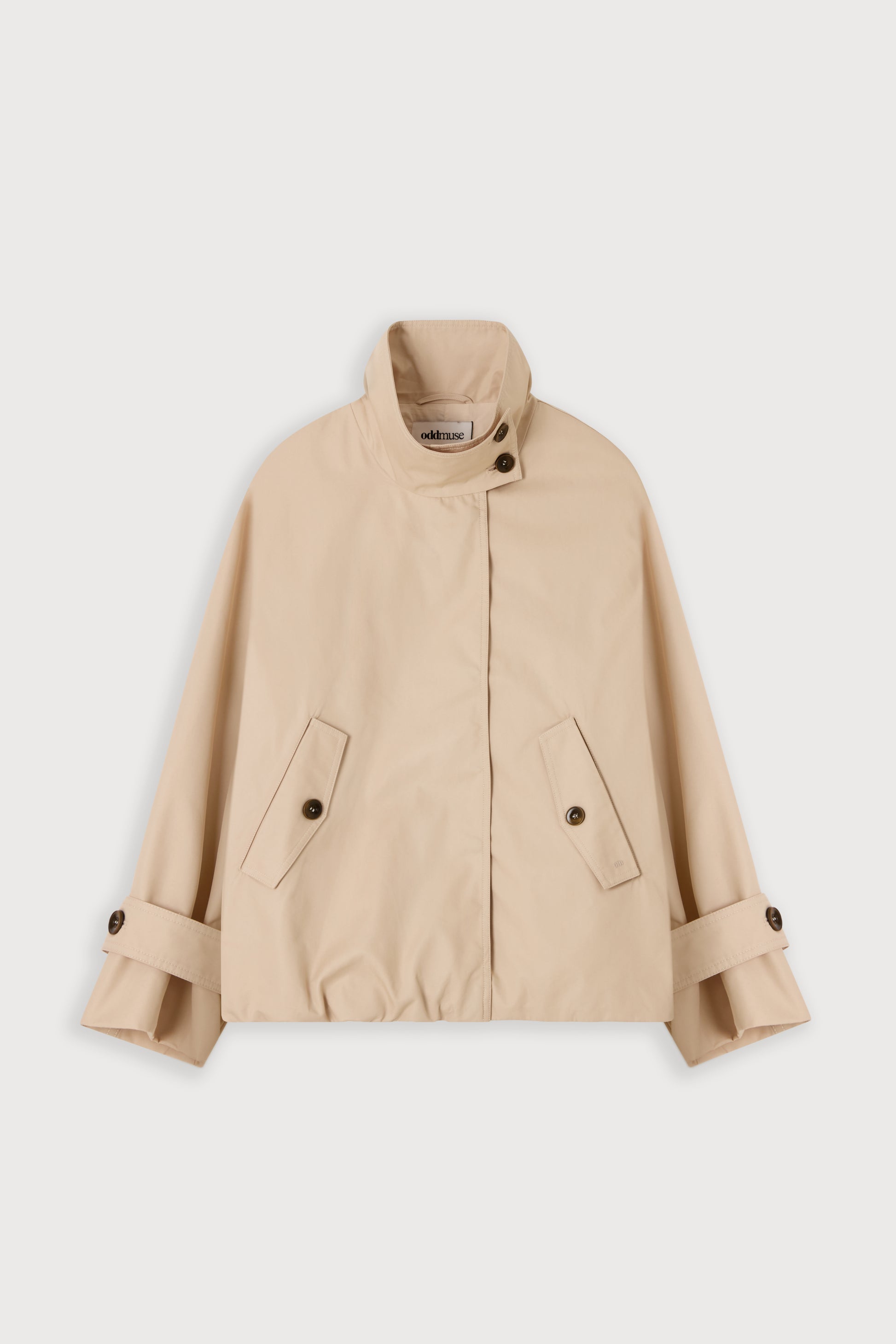 Oversized Cotton Mix Jacket