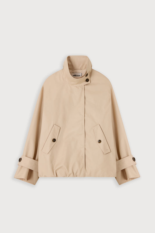 Oversized Cotton Mix Jacket