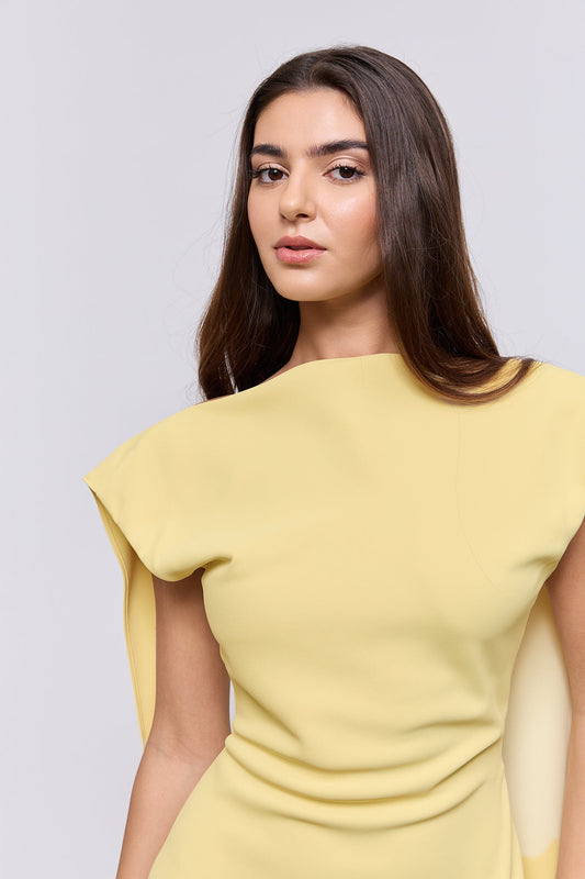 Drape Mini Dress